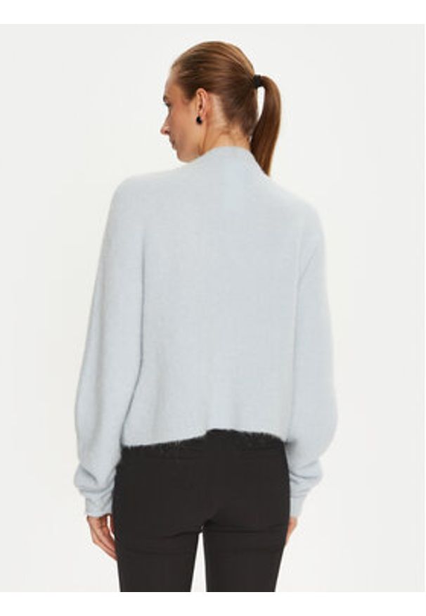 Marella Sweter Ovidio 2423366202 Niebieski Regular Fit. Kolor: niebieski. Materiał: syntetyk