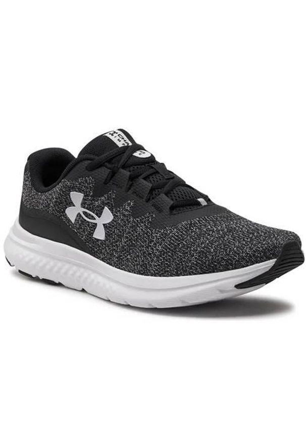 Buty do biegania męskie Under Armour Charged Impulse 3. Kolor: biały, wielokolorowy, szary. Materiał: materiał, syntetyk. Szerokość cholewki: normalna