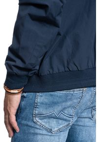 Wrangler - KURTKA WRANGLER BOMBER JACKET NAVY W4C0YC114. Okazja: na co dzień. Kolor: niebieski. Styl: casual #7