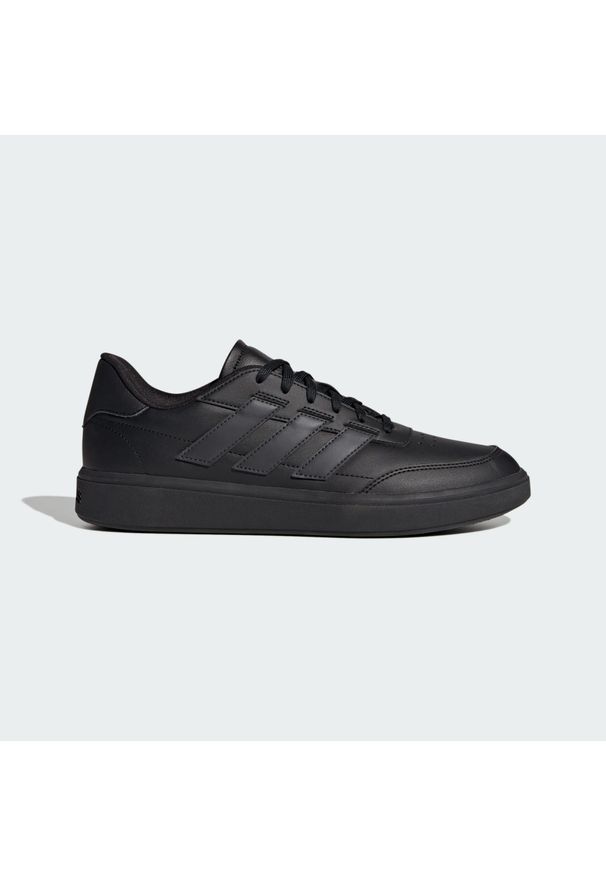 Adidas - Buty Courtblock. Okazja: na co dzień. Kolor: szary, czarny, wielokolorowy. Sport: turystyka piesza