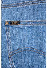 Lee spódnica jeansowa mini prosta. Okazja: na co dzień. Kolor: niebieski. Materiał: jeans. Styl: casual #2