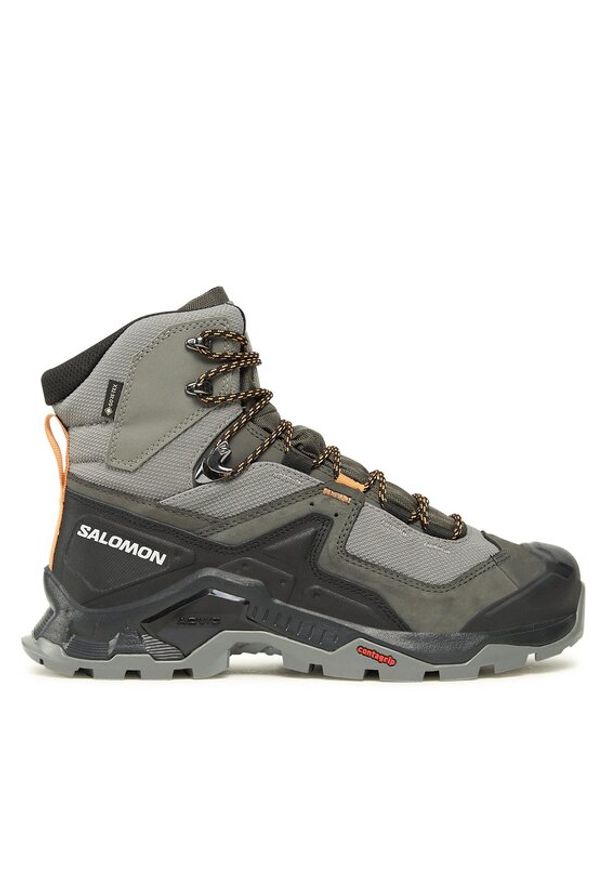 salomon - Salomon Trekkingi Quest Element GORE-TEX L47157300 Czarny. Kolor: czarny. Materiał: nubuk, skóra. Technologia: Gore-Tex. Sport: turystyka piesza