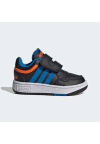 Adidas - Hoops Shoes. Kolor: wielokolorowy, pomarańczowy, żółty, czarny, niebieski. Sport: tenis