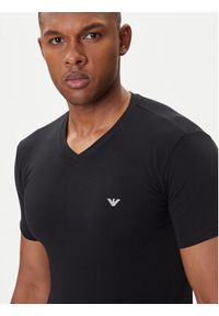 Emporio Armani Underwear T-Shirt EM000380 AF14133 UC001 Czarny Fitted Fit. Kolor: czarny. Materiał: bawełna #5