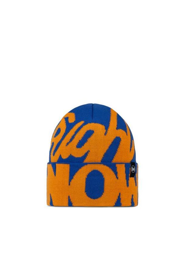 Buff - Czapka dziecięca BUFF KNITTED BEANIE SULMY COBALT. Kolor: niebieski. Sezon: zima. Styl: sportowy