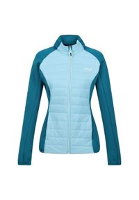 Clumber IV Regatta damska turystyczna kurtka hybrydowa. Kolor: niebieski. Sport: turystyka piesza #1