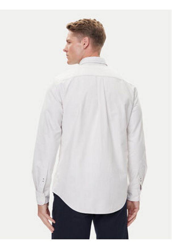 TOMMY HILFIGER - Tommy Hilfiger Koszula Heritage Oxford MW0MW36238 Beżowy Regular Fit. Kolor: beżowy. Materiał: bawełna