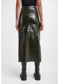 Spódnica skórzana GESTUZ. Materiał: skóra #2