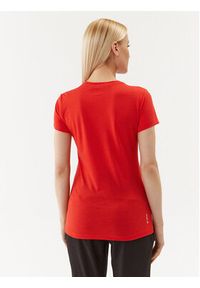 Salewa T-Shirt 027019 Czerwony Regular Fit. Kolor: czerwony. Materiał: syntetyk #4