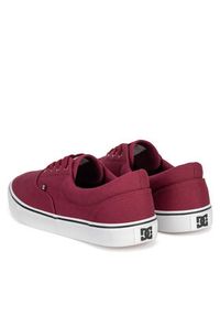 DC Shoes Trampki MFA3014-1 Bordowy. Kolor: czerwony. Materiał: materiał #4