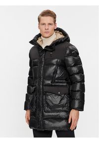 Blauer Kurtka zimowa 23WBLUK02082 Czarny Regular Fit. Kolor: czarny. Materiał: syntetyk. Sezon: zima