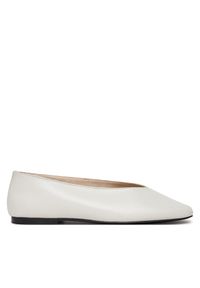 Baleriny Calvin Klein. Kolor: kremowy #1