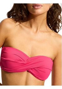 Seafolly Góra od bikini S. Collective 33261-942 Różowy. Kolor: różowy. Materiał: syntetyk #3