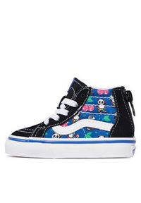 Vans Tenisówki Td Sk8-Hi Zip VN000XG5BOQ1 Czarny. Kolor: czarny. Materiał: materiał #3