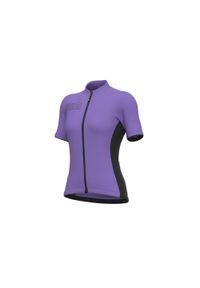 ALÉ CYCLING - Koszulka rowerowa damska Alé Cycling Solid Color Block. Kolor: wielokolorowy, różowy, fioletowy