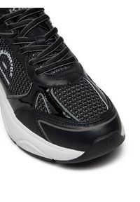 Karl Lagerfeld - KARL LAGERFELD Sneakersy Komet KL56538A Czarny. Kolor: czarny. Materiał: lakier, skóra #6