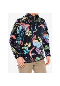 KAVU - Bluza polarowa męska Kavu Teannaway. Kolor: czarny. Materiał: polar #1