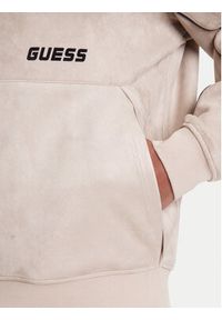 Guess Bluza Z5YQ05 KCJY2 Beżowy Regular Fit. Kolor: beżowy. Materiał: bawełna #3