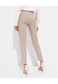 SEDUCTIVE - Beżowe spodnie 7/8. Stan: podwyższony. Kolor: beżowy. Materiał: materiał #3