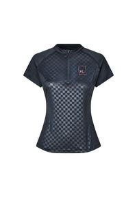KINGSLAND - Koszulka treningowa do jeździectwa dla kobiet Kingsland KLMelanie. Kolor: niebieski. Sport: jeździectwo #1