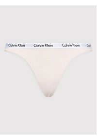 Calvin Klein Underwear Stringi 0000D1617A Różowy. Kolor: różowy. Materiał: bawełna #3