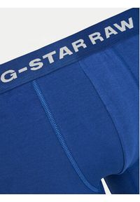 G-Star RAW - G-Star Raw Komplet 3 par bokserek D23773-D516 Niebieski. Kolor: niebieski. Materiał: bawełna #8