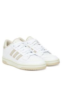 Adidas - adidas Buty do koszykówki Rapid Court Low JR3162 Biały. Kolor: biały. Materiał: skóra. Sport: koszykówka #5