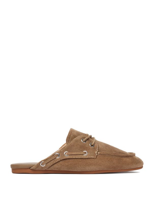 Jenny - Klapki JENNY. Kolor: beżowy