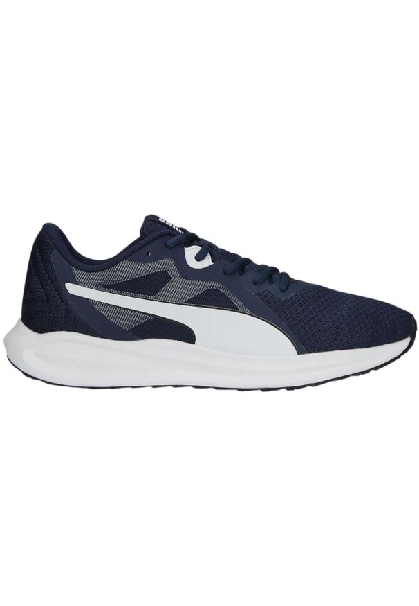 Buty męskie Puma Twitch Runner. Kolor: biały, wielokolorowy, niebieski