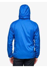 Kurtka softshell męska Black Diamond Alpine Start Insulated Hoody. Kolor: niebieski. Materiał: softshell