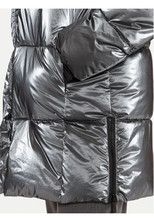 LOLA CASADEMUNT Kurtka zimowa LF2401024 Szary Regular Fit. Kolor: szary. Materiał: syntetyk. Sezon: zima