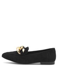 DeeZee Loafersy WS5560-10 Czarny. Kolor: czarny. Materiał: materiał #7