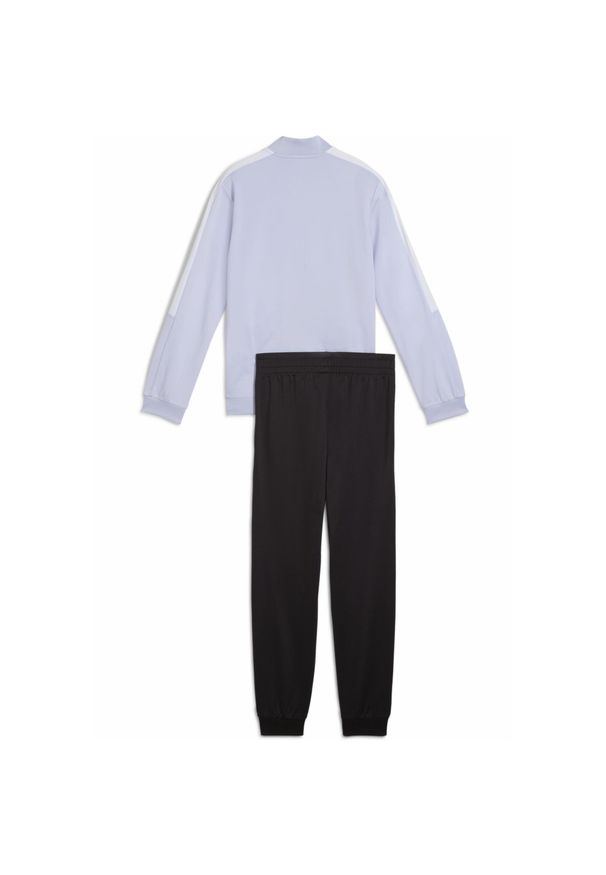 Puma - Młodzieżowy dres Poly Baseball PUMA Cool Weather Blue. Kolor: niebieski. Materiał: dresówka. Wzór: nadruk. Styl: młodzieżowy
