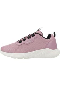 Geox - Kapcie GEOX J SPRINTYE GIRL Rose. Kolor: czarny, różowy, wielokolorowy. Materiał: syntetyk, tkanina. Sport: turystyka piesza