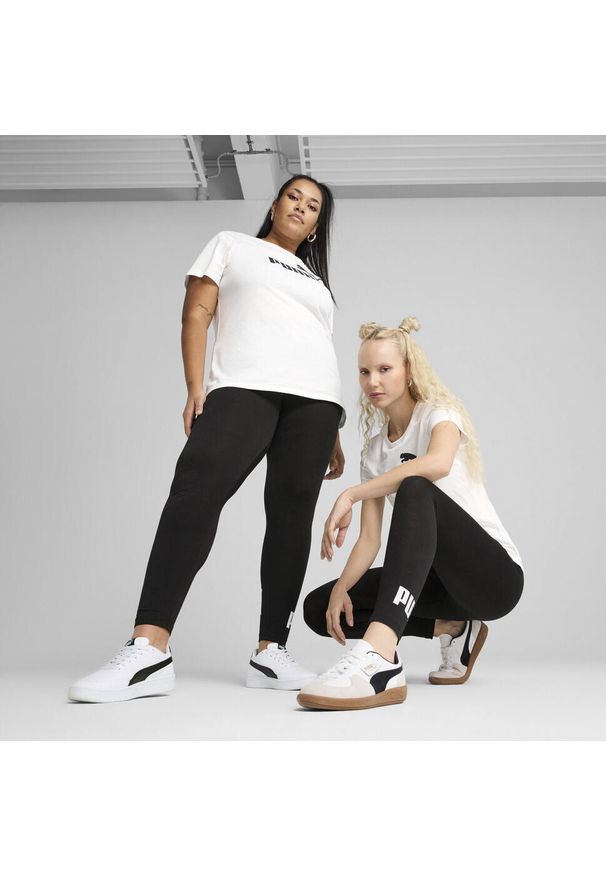 Puma - Legginsy damskie z logo No. 1 ESS PUMA Black. Kolor: czarny. Materiał: jersey, materiał. Sport: fitness