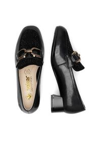 Rieker Loafersy 45055-00 Czarny. Kolor: czarny. Materiał: skóra #5