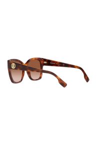 Burberry Okulary przeciwsłoneczne damskie kolor brązowy. Kolor: brązowy #4