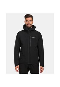 Męska kurtka outdoorowa Kilpi OLVERA-M. Kolor: czarny. Sport: turystyka piesza #1