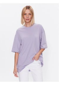 LTB T-Shirt Nadoho 80080 6089 Fioletowy Oversize. Kolor: fioletowy. Materiał: bawełna