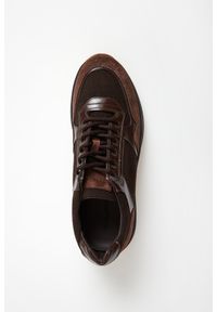 Baldinini - Sneakersy męskie zamszowe BALDININI. Materiał: zamsz #4