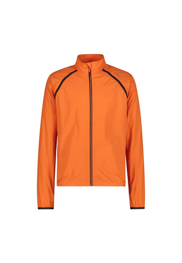 Kurtka turystyczna z odpinanymi rękawami CMP. Kolor: pomarańczowy. Sport: turystyka piesza