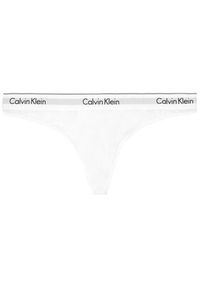 Calvin Klein Underwear Stringi 0000F3786E Biały. Kolor: biały. Materiał: bawełna #3