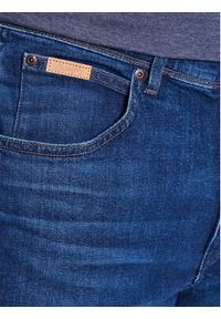 Wrangler Szorty jeansowe W11CJXY81 112337506 Niebieski Regular Fit. Kolor: niebieski. Materiał: jeans, bawełna