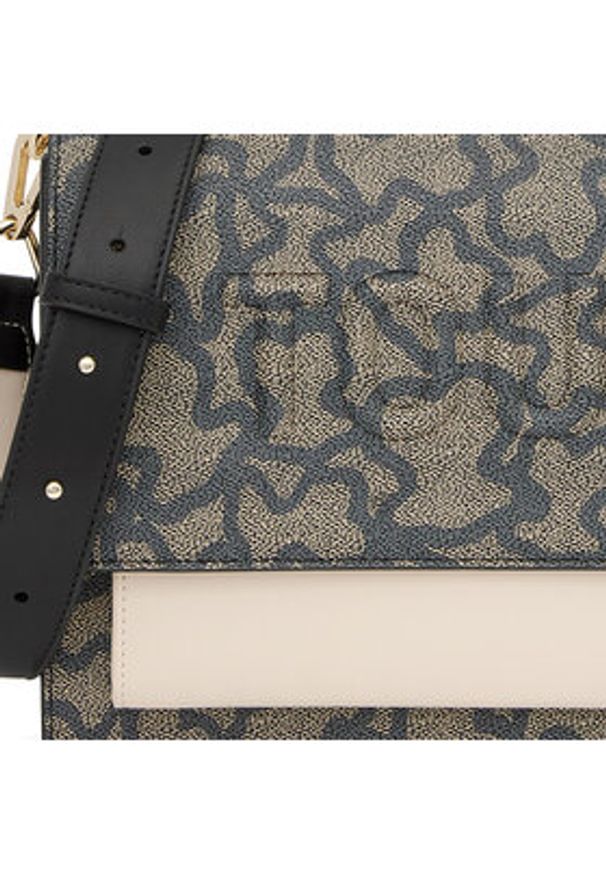 Tous - TOUS Torebka Bandolera M. Audree K Icon 2001799559 Czarny. Kolor: czarny. Materiał: skórzane