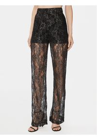 Bruuns Bazaar Spodnie materiałowe Lynetta BBW3573 Czarny Regular Fit. Kolor: czarny. Materiał: syntetyk