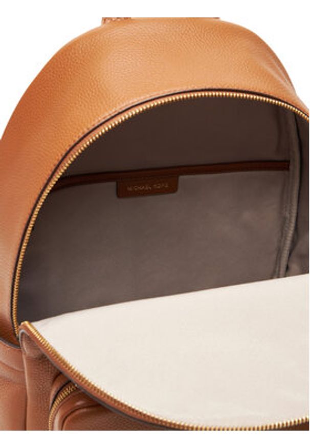 MICHAEL Michael Kors Plecak Tanner 30T5GTNB3L Brązowy. Kolor: brązowy. Materiał: skóra