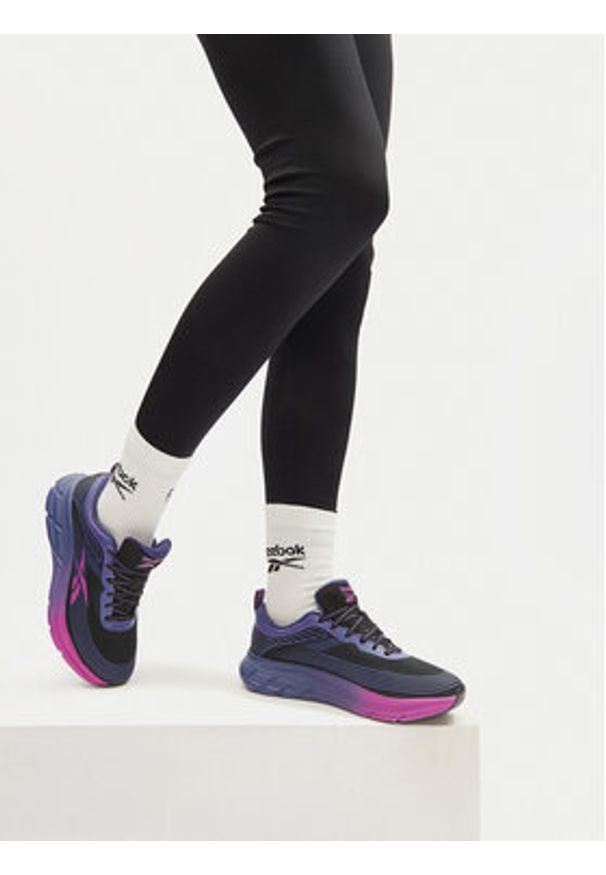 Reebok Buty do biegania ROAD STRIDER 100241131 Fioletowy. Kolor: fioletowy. Materiał: materiał
