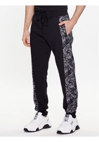 Spodnie dresowe Versace Jeans Couture. Kolor: czarny. Materiał: dresówka #1