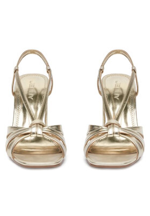 Jenny - JENNY Sandały CWYYS164-02 Złoty. Kolor: złoty. Materiał: skóra