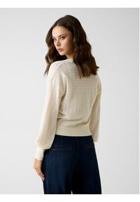 Guess Sweter 183081 Kremowy Classic Fit. Kolor: kremowy #3